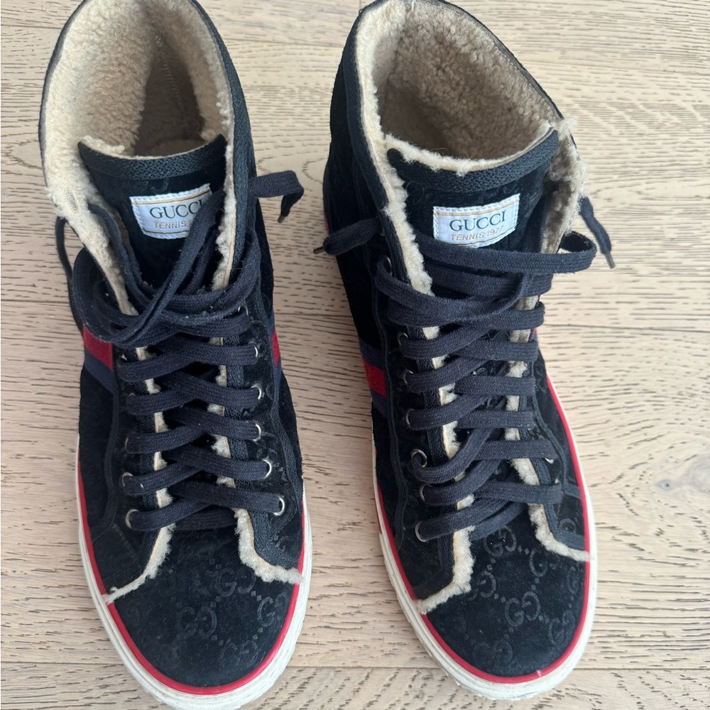 Men’s Gucci size 10.5 high tops